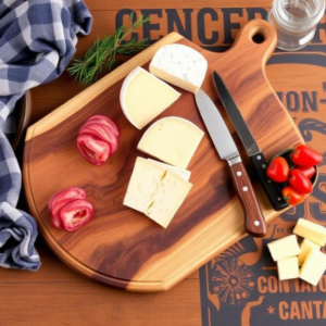 Artisan Cheese Board and Knife Set